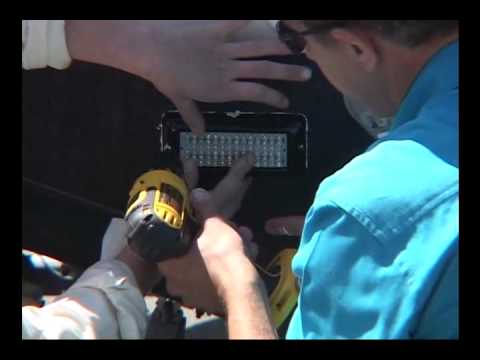 Underwater Light Install - Coastal Night Lights