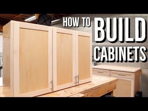 How to Build Wall Cabinets