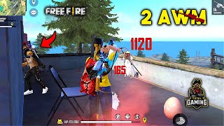 Duo vs Squad 2 AWM OverPower Gameplay - Garena Fre
