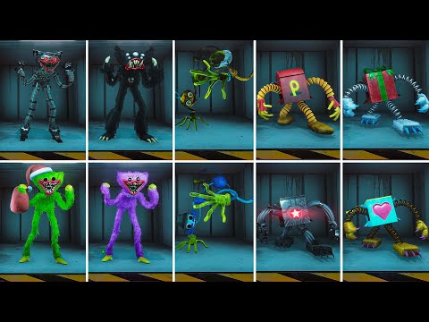 All Bosses Skins Animation Select Menu - Project: Playtime