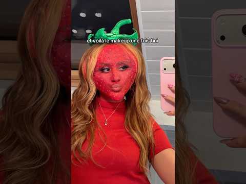 Mon père réagit à mon makeup de Fraise 🤣🍓