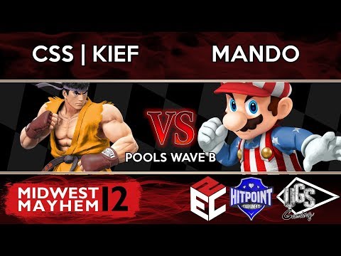 Midwest Mayhem 12 Pools - CSS | Kief (Ryu) Vs. Mando (Mario)
