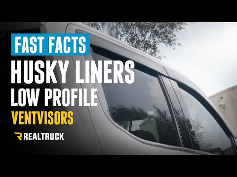 Husky Liners Low Profile Ventvisor Fast Facts
