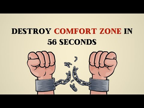 Destroy your COMFORT ZONE in just 56 seconds (no excuses!)