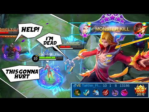 MLBB Ling Fiery Dance Top Global Gameplay