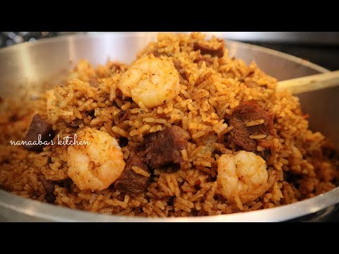 Jollof Rice Recipe I Quick and Easy I Simply the best Party Jollof Rice I Step by step I Nanaaba's