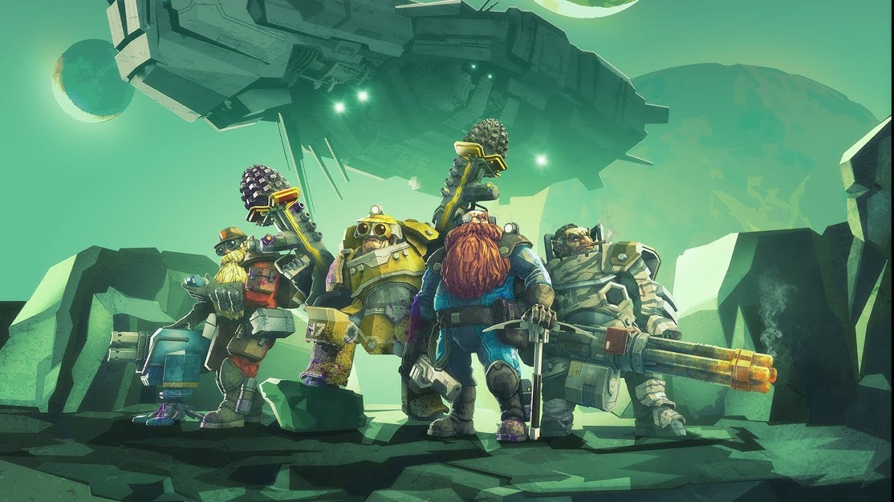 Deep Rock Galactic: a four-player co-op FPS about dwarves in space - YouTube