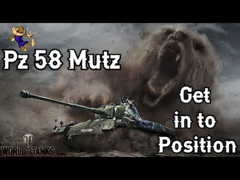 Pz 58 Mutz, Get in to Position.
