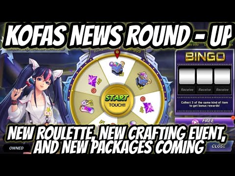 KoFAS News Round - Up: New Roulette & Crafting Event Coming, and Some Interesting New Packages