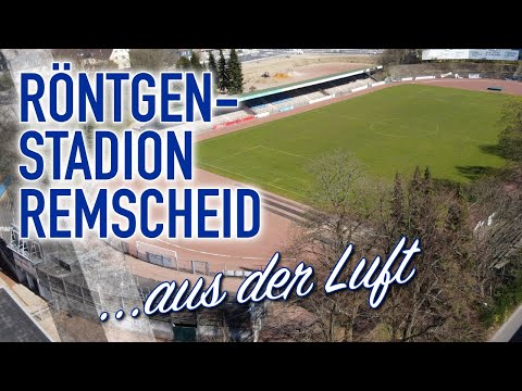 Röntgen-Stadion, Remscheid // Stadien aus der Luft