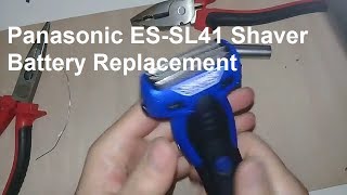 Panasonic ES-SL41 Shaver Battery Replacement