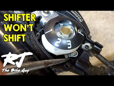 Fixing Trigger Shifter That Won't Shift To 3rd Gear (Shimano ST EF29)
