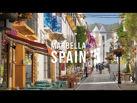 Marbella Spain 🇪🇸 Walking Tour | Explore the Best of Costa del Sol 4K