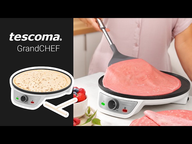 Video teaser for Crêpe maker GrandCHEF
