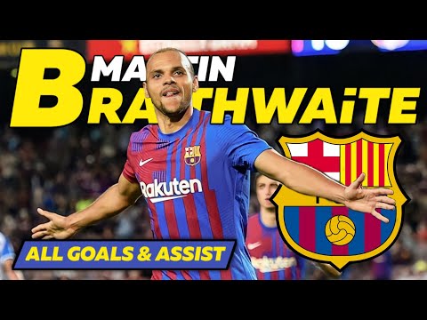 Martin Braithwaite all goal & assist fc barcelona revisi
