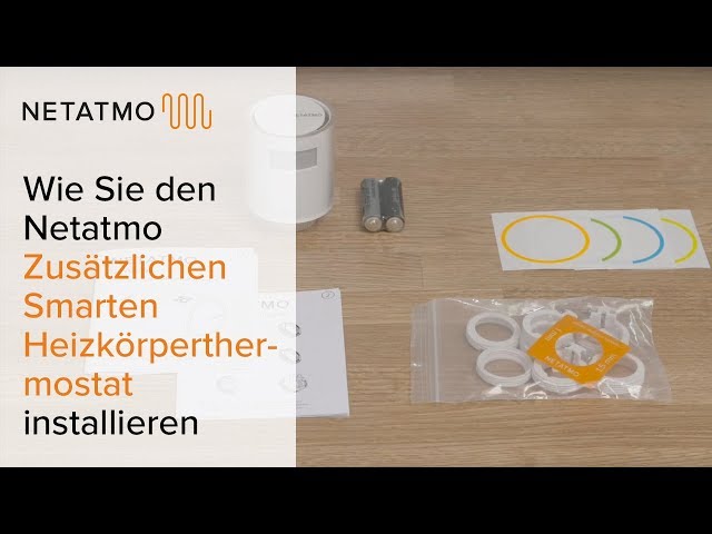 Netatmo Starter Pack – têtes thermostatiques intelligentes - Galaxus