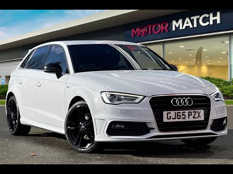 Used 2015 Audi A3 2.0 TDI S line Sportback S Tronic | Motor Match Chester