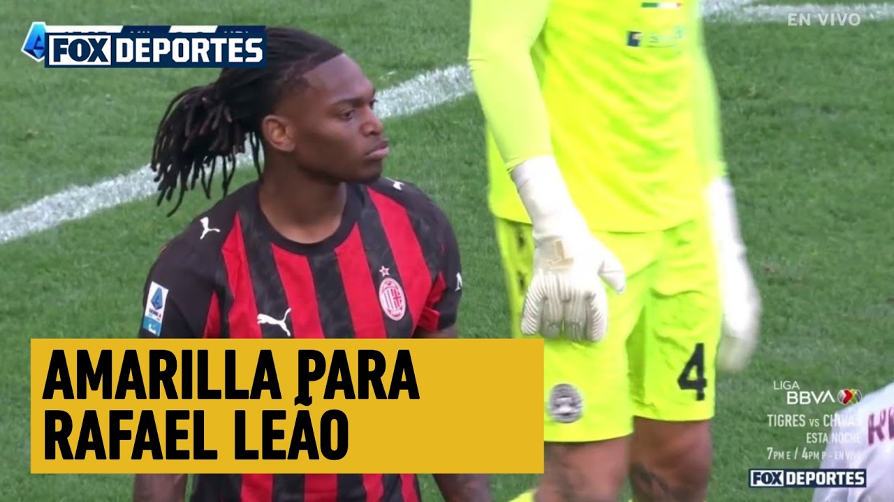 😯🫣 AMARILLA PARA RAFAEL LEÃO | Milan 0-0 Udinese | Serie A 2026 | Jornada 32