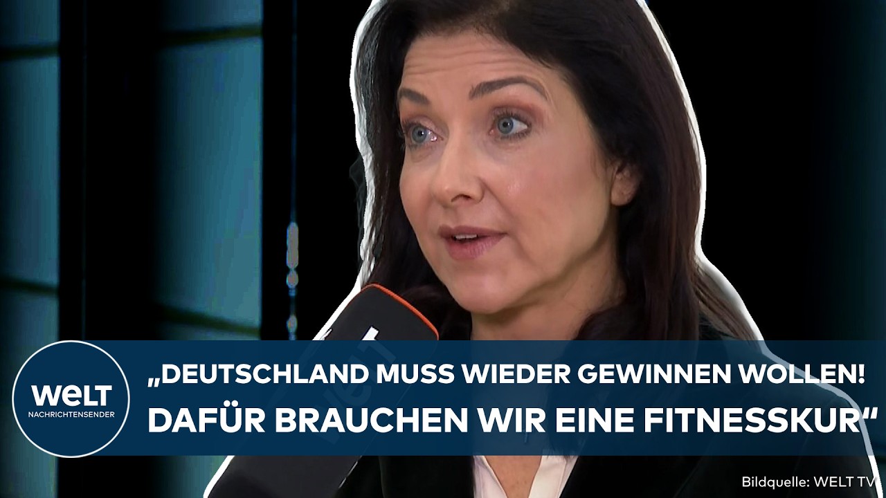 KATHERINA REICHE: "Deutschland braucht eine Fitnesskur" Gelangen wir so zurück zum Gewinner-Mindset?