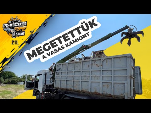 Garázs videó 211. -  vasas meló...