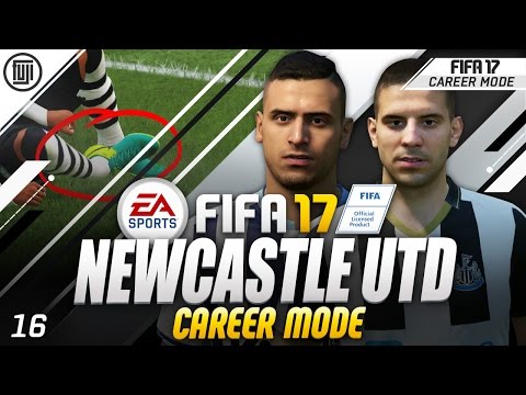 FIFA 17 NEWCASTLE UTD CAREER MODE! EP.16 - INJURY!!!!!