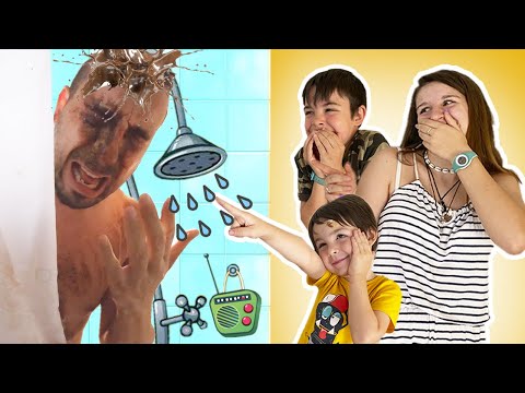 24 HORAS haciendo ¡BROMAS EN FAMILIA! muy divertidas EN CASA