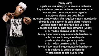 [LETRA] TREMENDA SATA REMIX 1 - Arcangel FT. De la Ghetto - Nicky Jam - Daddy Yankee - Plan B
