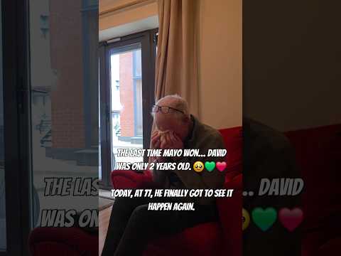 77 years old… 75 Years waiting… And Mayo finally did it 🏆💚❤️🥹