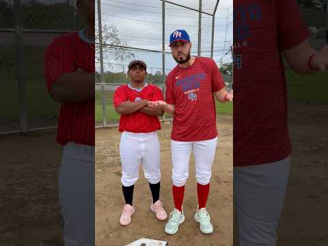 Cuando los Dribble Bros quieren jugar beisbol, hay que llamar a @LosRusosTwins ❤️‍🔥⚾️ #dribblebros