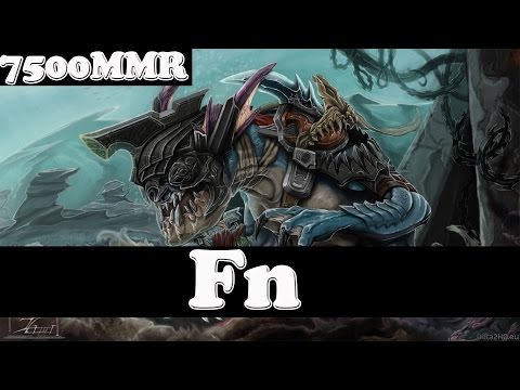 Fn 7500 MMR Plays Slark Vol 1 - Ranked Match Gameplay - Dota 2