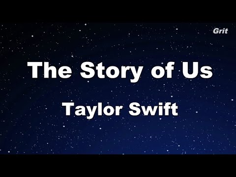 The Story of Us - Taylor Swift Karaoke【With Guide Melody】