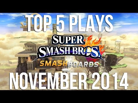Best of Smash: Super Smash Brothers Melee Top 5 Plays of November 2014