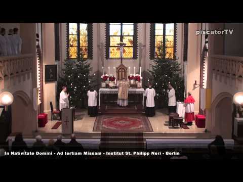 In Nativitate Domini Ad tertiam Missam 13 Pater Noster - Traditional Latin Mass
