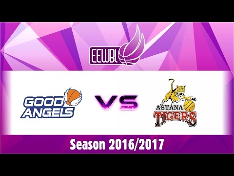 Good Angels vs Astana Tigers - EEWBL 07.01.17. Liepaja
