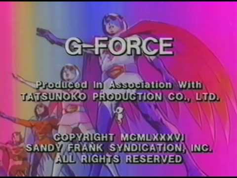 Ending G Force Fuerza G (Español Latino) Gatchaman