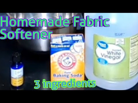 What is the best homemade fabric softener?