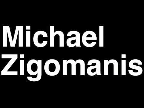 How to Pronounce Michael Zigomanis Toronto Maple Leafs NHL Hockey Player Runforthecube