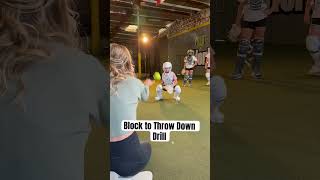 Block to Throw Down