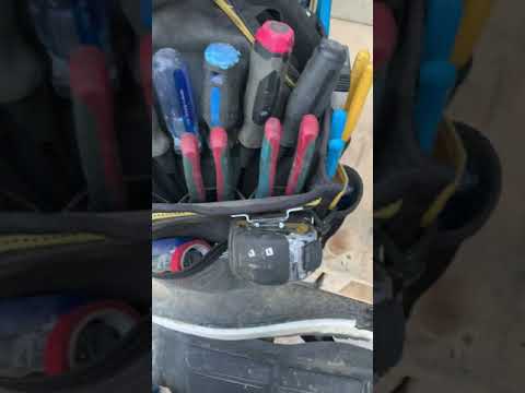 Electricians tool bag