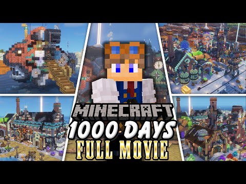 I survived 1000 Days in Minecraft Full Movie – Epic Steampunk Minecraft Survival World