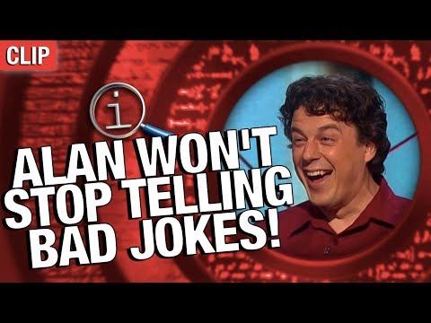 QI | Alan Won't Stop Telling Bad Jokes!