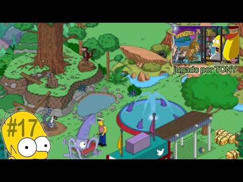 Los Simpson Springfield "Arca de Moe, Cap. 17: Fuente de Marineworld y Ficha de  tierra" por Tony