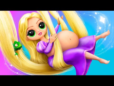 Rapunzel Becomes a Mommy! 30 DIYs for LOL OMG