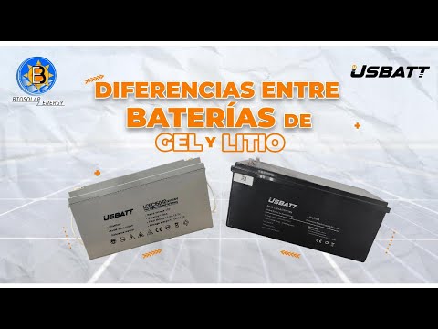 Diferencias entre baterías de Gel y Litio