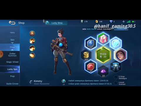 Bug Mendapatkan Skin Kimmy Steam Researcher😎#MLBB