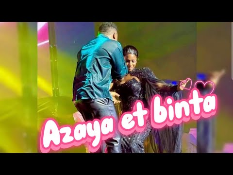 Azaya et Binta sur scène 🔥😱