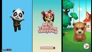 Virtual Pet - My Little baby Panda Lady Dog Teddy Bear - funny games for kids