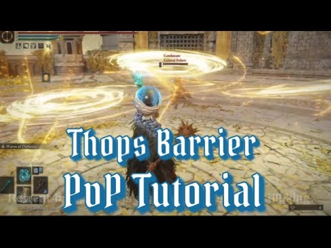 Attack and Defend at the same time with Thops Barrier- Elden Ring PvP
