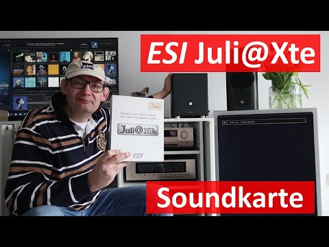 ESI Juli@XTe und Referenzwandlerkarte Juli@PCI - Soundkarte