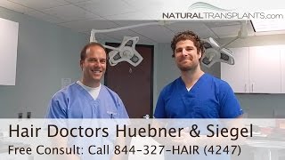 Hair Doctors Matt Huebner & Harold Siegel | Traction Alopecia & Hair Growth Experts